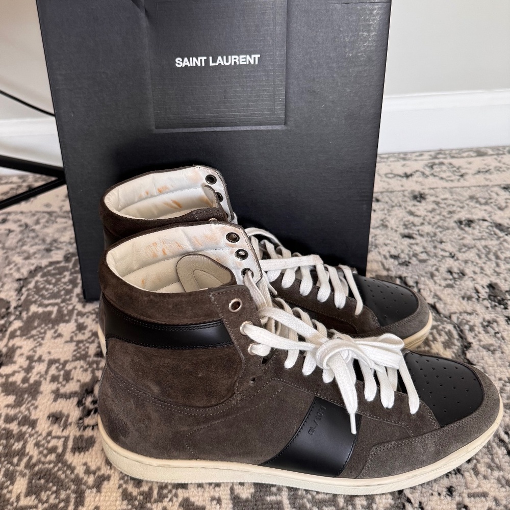 YSL High Top Sneakers Men’s 7
